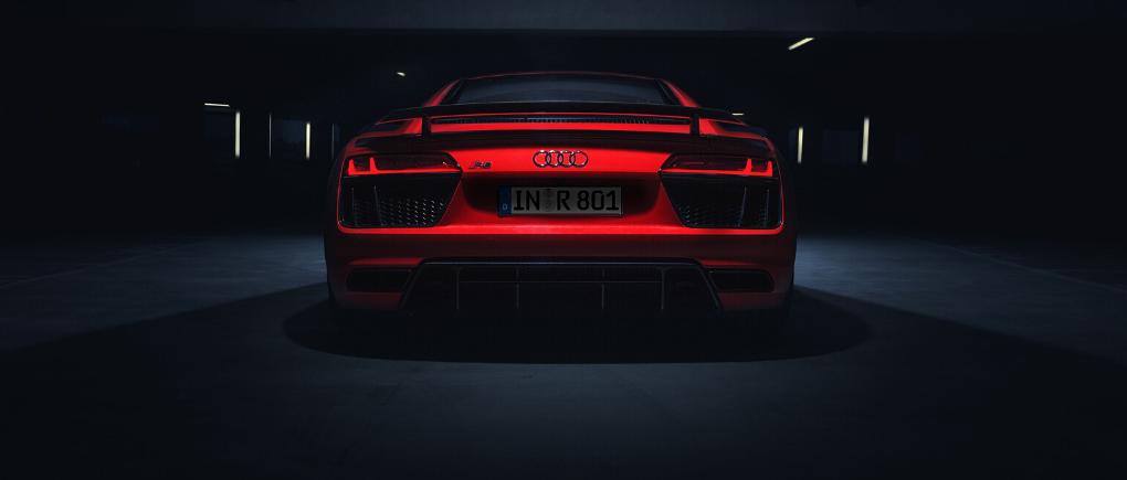 Audi color rojo